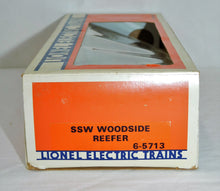 Load image into Gallery viewer, Lionel 6-5713 SSW Woodside Reefer Cotton Belt Route Boxed Standard O scale
