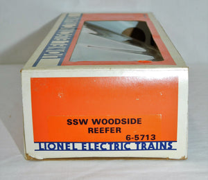 Lionel 6-5713 SSW Woodside Reefer Cotton Belt Route Boxed Standard O scale