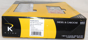 K-Line K2299-0057A Atomic Energy Commission MP-15 Diesel Engine +Security Car O