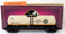 Load image into Gallery viewer, MTH 20-92014 BNSF Tank Car MTHRRC 2000 CDRX 911R Premier Burlington Santa Fe O
