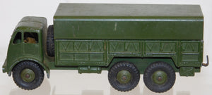 Dinky 622 10 ton Army truck Foden w/ driver BOXED 1950s military CLEAN VINTAGE