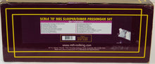 Load image into Gallery viewer, MTH 20-66035 Seaboard 70' Streamlined Passenger Sleeper / Diner 2 car Add On Set
