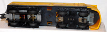 Load image into Gallery viewer, Lionel 221 Rio Grande A unit Alco Diesel 1963-64 Yellow Runs Clean O Postwar
