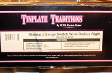 Load image into Gallery viewer, MTH 10-4003 Standard Gauge Lionel 223 72&quot; WideRadius Remote Switch Right Hand C8
