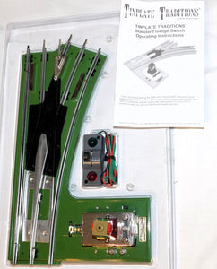 MTH 10-4003 Standard Gauge Lionel 223 72" WideRadius Remote Switch Right Hand C8