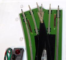 Load image into Gallery viewer, MTH 10-4004 Standard Gauge Lionel 223w 72&quot; Wide Radius Remote Switch LEFTHand C8
