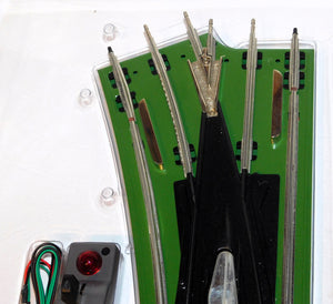 MTH 10-4004 Standard Gauge Lionel 223w 72" Wide Radius Remote Switch LEFTHand C8