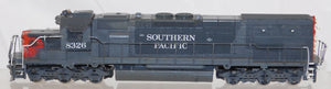 Athearn 8326 Southern Pacific SD40T-2 diesel engine Runs HO Strobe Tunnel Motor