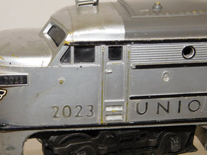 Lionel 2023 Union Pacific AA Alco Passenger set Silver/Gray top Serviced 2421-23