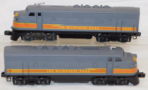 Lionel Trains 6-1579 Milwaukee Road Service Station Set F3 AA CRISP 7pcs 1975