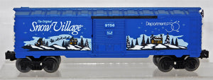 Lionel 6-52096 Original Snow Village Department 56 Boxcar 9756 Christmas C-9 O