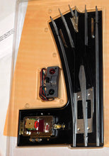 Load image into Gallery viewer, Lionel 11-99077 BLACK Standard Gauge 223w 72&quot; WideRadius Remote Switch LEFTHand
