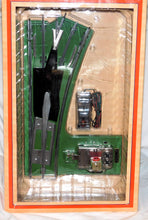 Load image into Gallery viewer, Lionel 11-99077 GREEN Standard Gauge 223w 72&quot; Wide Radius Remote Switch RIGHT Hand
