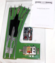 Load image into Gallery viewer, Lionel 11-99077 GREEN Standard Gauge 223w 72&quot; Wide Radius Remote Switch RIGHT Hand
