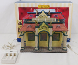 LEMAX 84849 Reptile House Zoo Carnival Building Lit Boxed C7 Roadside attraction