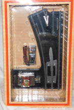 Load image into Gallery viewer, Lionel 11-99077 BLACK Standard Gauge 223w 72&quot; WideRadius Remote Switch LEFTHand
