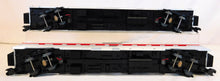 Load image into Gallery viewer, MTH 20-6648 Amtrak 2 Car Set 70' Aluminum Passenger Streamliner Sleeper Diner O Premier 1/48
