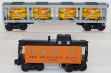 Load image into Gallery viewer, Lionel Trains 6-1579 Milwaukee Road Service Station Set F3 AA CRISP 7pcs 1975
