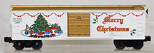 Load image into Gallery viewer, MTH 30-7410 Christmas Boxcar 1996 RailKing Train Tree O gauge Holiday Express
