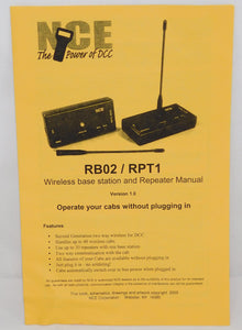 NCE 024 RPT1 Wireless Repeater C-7 Boxed Wireless DCC digital command control