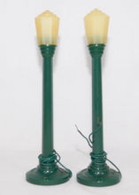 Load image into Gallery viewer, Colber Corporation Boulevard Lamp accessory With Box green light post O / S lot of TWO
