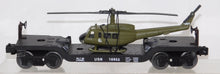 Load image into Gallery viewer, Lionel 6-16952 US Navy Flat Car w/ Ertl Helicopter Military USN United States O
