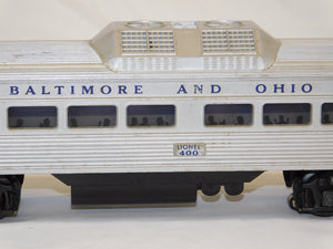 Lionel Trains #400 B&O Budd RDC-1 HORN Baltimore & Ohio Motorized Passenger