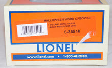 Load image into Gallery viewer, Lionel 6-36548 Halloween Work Caboose w/ spooky load Transylvania Railroad #1031
