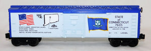 Lionel 6-7605 State of Connecticut Box Car Spirit of 76 Bicentennial colony 1976