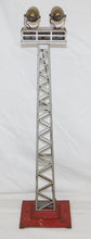 Load image into Gallery viewer, Lionel Prewar 92 Standard gauge Floodlight Tower 20&quot; tall Working C-6 rewired

