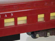 Load image into Gallery viewer, American Flyer 654 Pullman Maroon Observation Heavyweight Center# Lights Up S gauge
