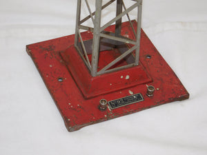 Lionel Prewar 92 Standard gauge Floodlight Tower 20" tall Working C-6 rewired