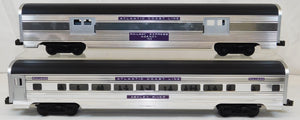 MTH MT 20-6501 Atlantic Coast Line 5Car 70' PLATED Aluminum Passenger Set 18" 96