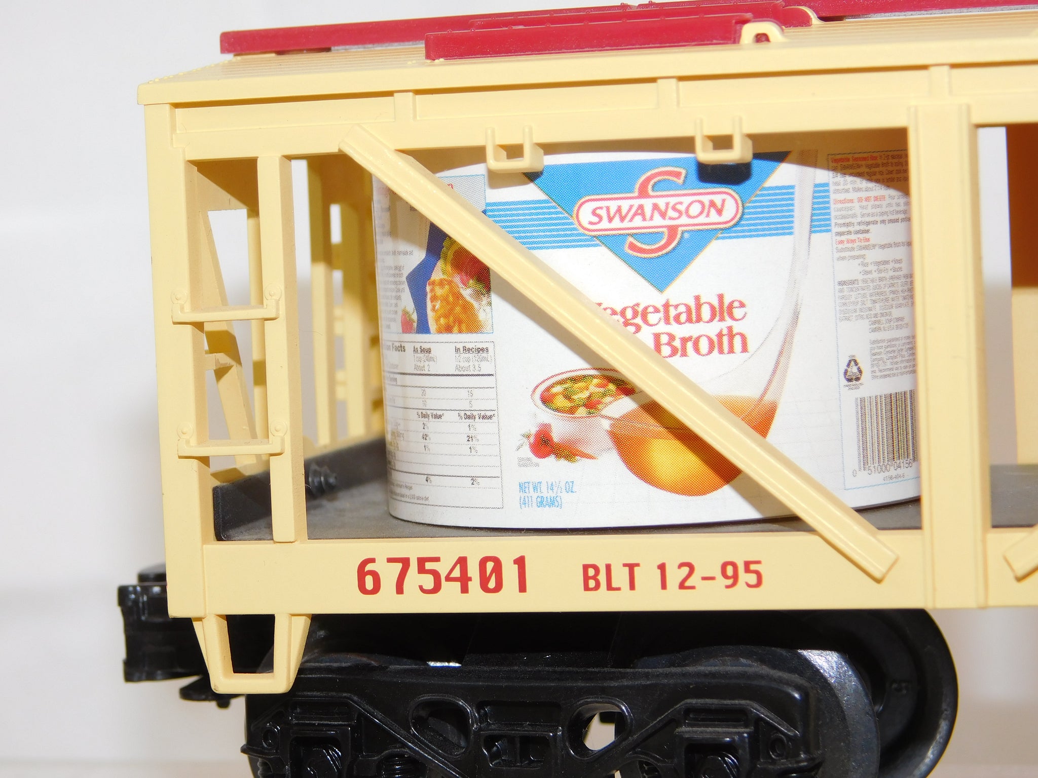 KLine 675401 Campbells Soup Vat Car O gauge train Opening hatches Swa