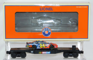 Lionel 6-26348 Jeff Gordon Flat Car w/ Stock car O gauge Nascar Trains Racing 24