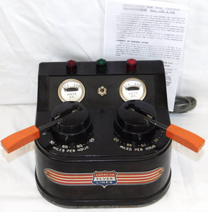 American Flyer 30B 300 watt transformer w/ Voltmeters Run2 trains SERVICED
