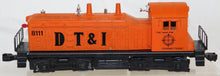 Load image into Gallery viewer, Lionel Trains 8111 DT&amp;I NW-2 Diesel Switcher Detroit Toledo Ironton Orange O 027
