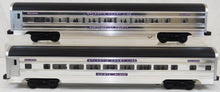 Load image into Gallery viewer, MTH MT 20-6501 Atlantic Coast Line 5Car 70&#39; PLATED Aluminum Passenger Set 18&quot; 96
