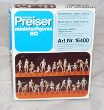 Load image into Gallery viewer, Preiser #16400 HO Scale 26 Adam &amp; Eve Figures New MIP 1/87 Unpainted people nude
