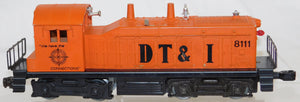 Lionel Trains 8111 DT&I NW-2 Diesel Switcher Detroit Toledo Ironton Orange O 027