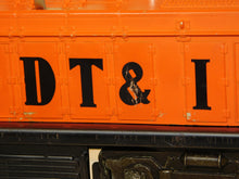 Load image into Gallery viewer, Lionel Trains 8111 DT&amp;I NW-2 Diesel Switcher Detroit Toledo Ironton Orange O 027
