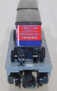 American Flyer 23830 Piggyback Unloader w/ Monon Flat+trailers CLEAN BOXED