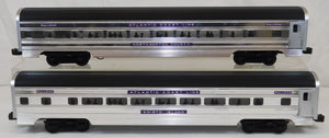 MTH MT 20-6501 Atlantic Coast Line 5Car 70' PLATED Aluminum Passenger Set 18" 96