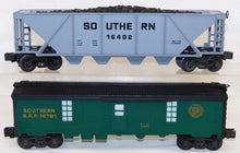 Load image into Gallery viewer, Lionel Trains 6-11704 Southern Freight Runner Set Diesel &#39;87 Service Station Set
