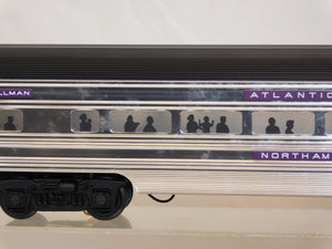 MTH MT 20-6501 Atlantic Coast Line 5Car 70' PLATED Aluminum Passenger Set 18" 96