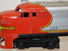 Load image into Gallery viewer, Lionel 223 Santa Fe A Alco Diesel Serviced 1963 only Powered runs 027 O
