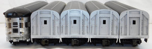 MTH MT 20-6501 Atlantic Coast Line 5Car 70' PLATED Aluminum Passenger Set 18" 96