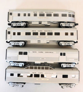 Lionel 6-15180 New York Central streamlined Passenger 4 car set lighted 13.25" O