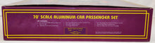 Load image into Gallery viewer, MTH MT 20-6501 Atlantic Coast Line 5Car 70&#39; PLATED Aluminum Passenger Set 18&quot; 96
