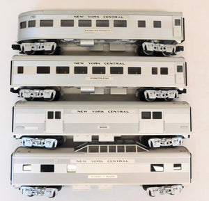 Lionel 6-15180 New York Central streamlined Passenger 4 car set lighted 13.25" O